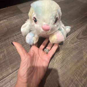 Plush Bunny Toy - Multicolor